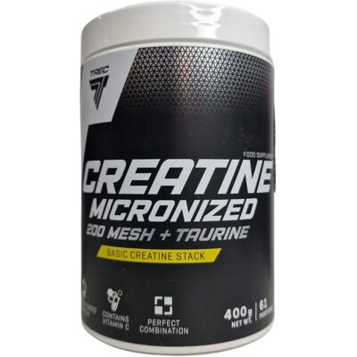 Trec Creatine Mikronisiert 200 Mesh + Taurin - 400 g Trec Creatine Mikronisiert 200 Mesh + Taurin - 400 g