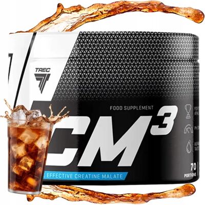 Trec Nutrition CM3 Powder - Tri-Creatine-Malate 250g - White Cola Trec Nutrition CM3 Powder - Tri-Creatine-Malate 250g - White Cola