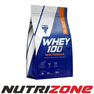Trec Nutrition Whey 100 - New Formula - Chocolate Coconut - 700g Trec Nutrition Whey 100 - New Formula - Chocolate Coconut - 700g