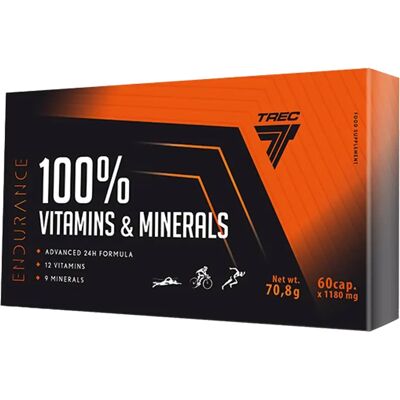 Trec Nutrition Endurance Vitamins & Minerals - 60 caps Trec Nutrition Endurance Vitamins & Minerals - 60 caps