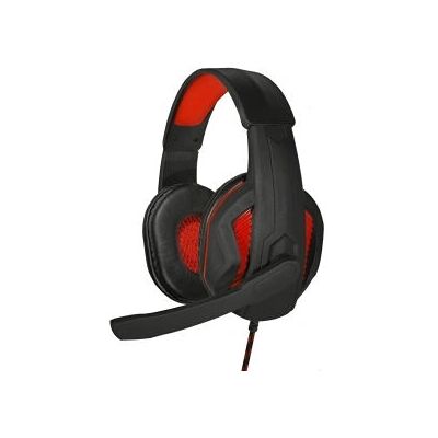 ART HERO Kabelgebundenes Gaming-Headset - Kopfhörer, Schwarz, Rot ART HERO Kabelgebundenes Gaming-Headset - Kopfhörer, Schwarz, Rot