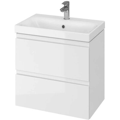 Cersanit Moduo Slim 60cm Badezimmer-Set Weiß Cersanit Moduo Slim 60cm Badezimmer-Set Weiß