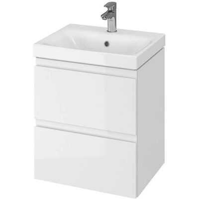 Cersanit Moduo Badezimmer Schrank - Weiß - 50cm breit Cersanit Moduo Badezimmer Schrank - Weiß - 50cm breit