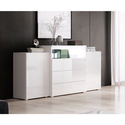 INOSIGN Urban Sideboard - Moderní, LED, Lesklý a Matný INOSIGN Urban Sideboard - Moderní, LED, Lesklý a Matný