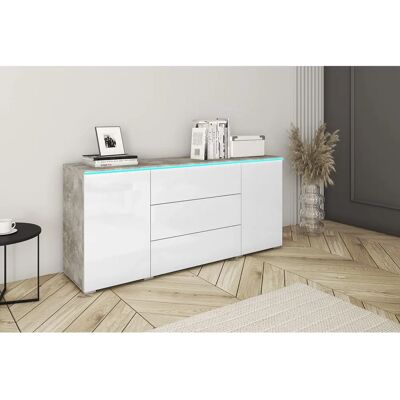 INOSIGN Vera Sideboard - Moderní, 3 zásuvky, 2 dveře INOSIGN Vera Sideboard - Moderní, 3 zásuvky, 2 dveře