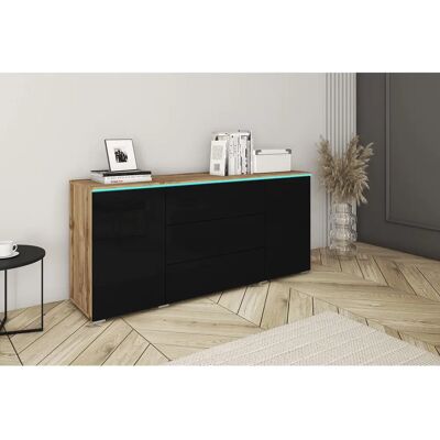 INOSIGN Vera Sideboard - Moderní bezúchytkový design, LED, 150cm INOSIGN Vera Sideboard - Moderní bezúchytkový design, LED, 150cm