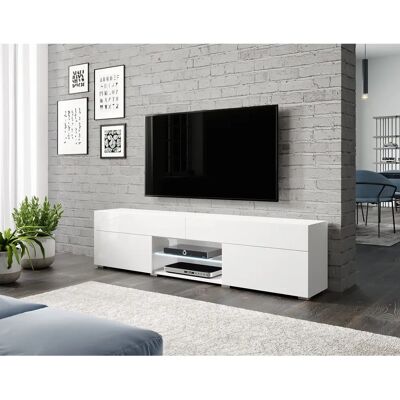 MUEBLES SLAVIC CARRERA Support TV - Design Moderne et Résistant MUEBLES SLAVIC CARRERA Support TV - Design Moderne et Résistant