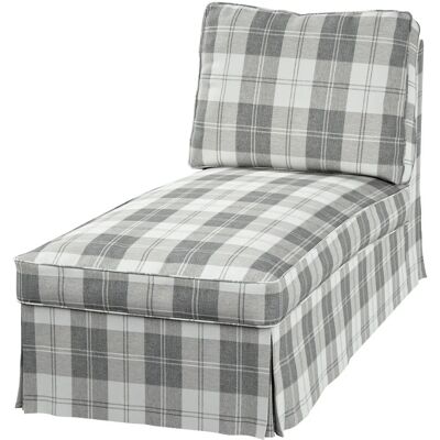 IKEA - Ektorp - Grau - Zweiseitig Jacquard - Sofabezug IKEA - Ektorp - Grau - Zweiseitig Jacquard - Sofabezug