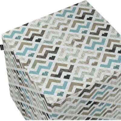 Dekoria 40x40x40 cm bunter Hocker - Pouf Dekoria 40x40x40 cm bunter Hocker - Pouf