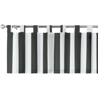 Dekoria - Lambrequin - 130x40 cm - Grau - Lambrequin mit Trägern Dekoria - Lambrequin - 130x40 cm - Grau - Lambrequin mit Trägern