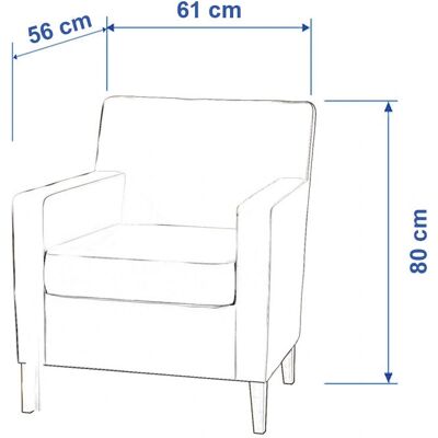Dekoria IKEA Karlstad Samtbezug - Grün Dekoria IKEA Karlstad Samtbezug - Grün