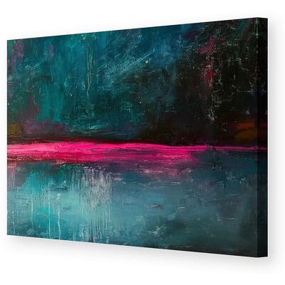 Dekoria Pink II Abstraktes Leinwandbild - 70×100 cm Dekoria Pink II Abstraktes Leinwandbild - 70×100 cm