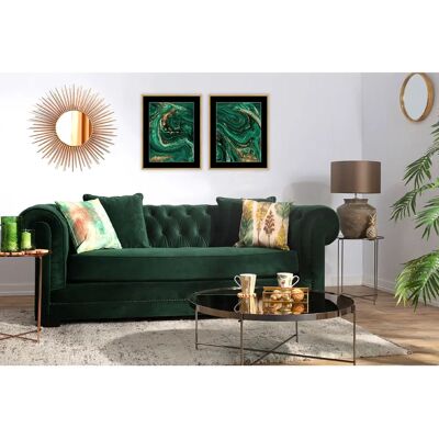 Dekoria - Abstract Green&Gold II - 40 x 50 cm - Bild Dekoria - Abstract Green&Gold II - 40 x 50 cm - Bild