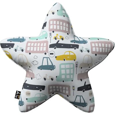 Lucky Star - Tipi Star Pillow - Wielokolorowy - Pillow Lucky Star - Tipi Star Pillow - Wielokolorowy - Pillow