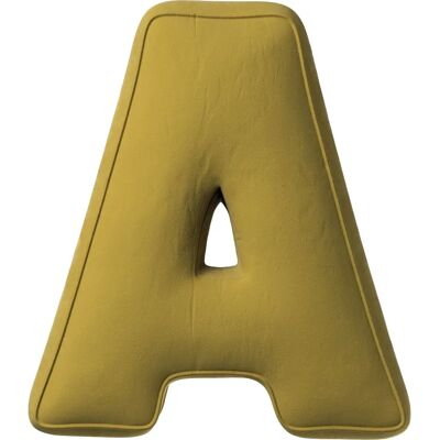 Marka Model Personalizowana Poduszka Literka - Zielony i Oliwkowy - 30x40cm - Dekoracja Marka Model Personalizowana Poduszka Literka - Zielony i Oliwkowy - 30x40cm - Dekoracja