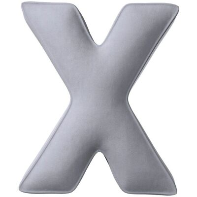 Coussin Lettre Tipi Jaune - Gris - 35x40cm - Décoration - Publicité Coussin Lettre Tipi Jaune - Gris - 35x40cm - Décoration - Publicité