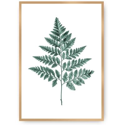 Dekoria Farn Emerald Green - Wandkunst 30x40 cm Dekoria Farn Emerald Green - Wandkunst 30x40 cm