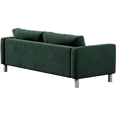 Dekoria Bezug für Karlstad - Grün Velours - 224 x 89 cm - Sofabezug Dekoria Bezug für Karlstad - Grün Velours - 224 x 89 cm - Sofabezug