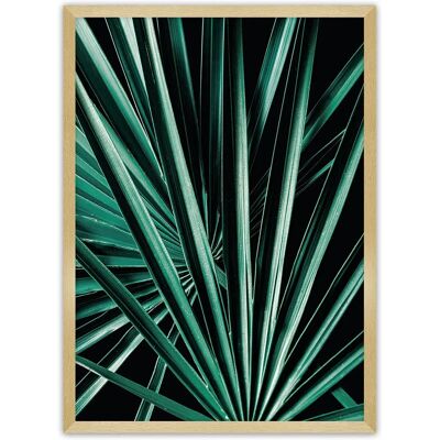 Dekoria - Dark Palm Tree - 70 x 100 cm - Plakat Dekoria - Dark Palm Tree - 70 x 100 cm - Plakat