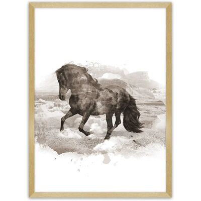 Dekoria - Horse - 70 x 100 cm - Poster Dekoria - Horse - 70 x 100 cm - Poster