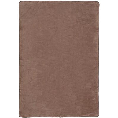 Dekoria Cosy Home 150x200 Koc - Bawełna-Akryl, Brązowy Dekoria Cosy Home 150x200 Koc - Bawełna-Akryl, Brązowy