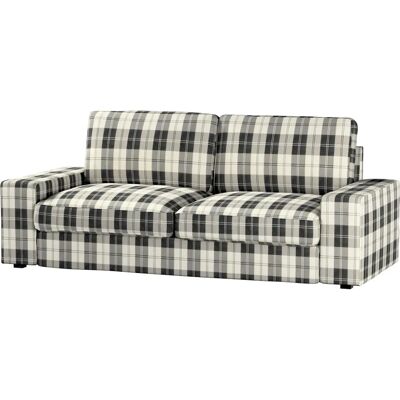Dekoria - Kivik 3-Sitzer - schwarz - Sofaüberzug Dekoria - Kivik 3-Sitzer - schwarz - Sofaüberzug
