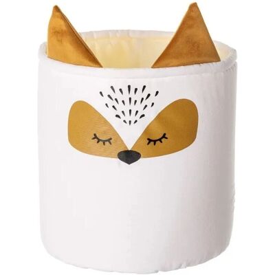 Kosz na zabawki z motywem lisa od Happy Band - 25x30cm Kosz na zabawki z motywem lisa od Happy Band - 25x30cm