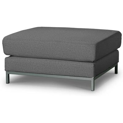 IKEA - Kramfors - Dunkelgrau Melange - Hockerbezug IKEA - Kramfors - Dunkelgrau Melange - Hockerbezug