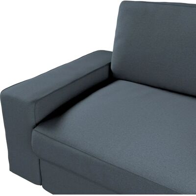 Dekoria - Kivik 3-Sitzer - Blau - Bezug für Sofa Dekoria - Kivik 3-Sitzer - Blau - Bezug für Sofa