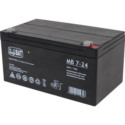 RMZ 24V 7AH Akku - Kompakti koko, Luotettava teho RMZ 24V 7AH Akku - Kompakti koko, Luotettava teho
