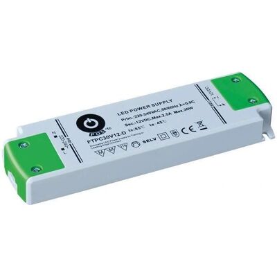Fuente de alimentación LED POS Power FTPC30V24-D 30W - Driver LED 24V / Regulable Fuente de alimentación LED POS Power FTPC30V24-D 30W - Driver LED 24V / Regulable