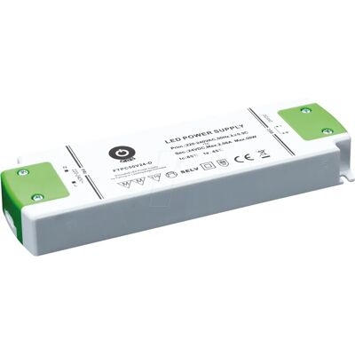 POS Power FTPC50V12-D Fuente de alimentación LED, 50 W, 12 V CC, 4,16 A, regulable POS Power FTPC50V12-D Fuente de alimentación LED, 50 W, 12 V CC, 4,16 A, regulable