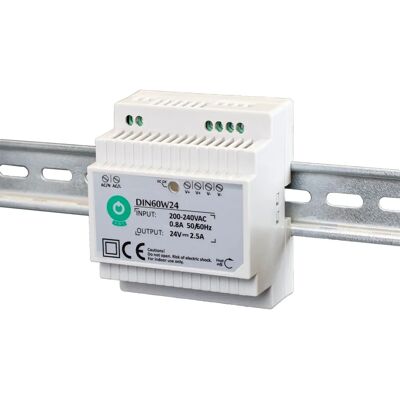 Marke DIN60W12 Netzteil - 60W 12V DC, Überstrom, Kurzschluss Marke DIN60W12 Netzteil - 60W 12V DC, Überstrom, Kurzschluss