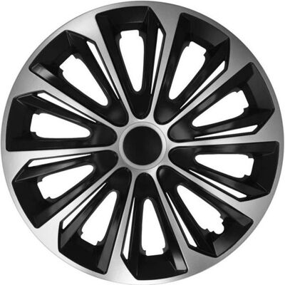 Couvre-roues NRM 15 pouces noir et argent - Accessoires auto - Publicité Couvre-roues NRM 15 pouces noir et argent - Accessoires auto - Publicité
