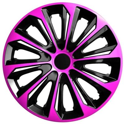 Nrm - Strong Duo - Rose - 14 Pouces - Capuchons de roue - Publicité Nrm - Strong Duo - Rose - 14 Pouces - Capuchons de roue - Publicité