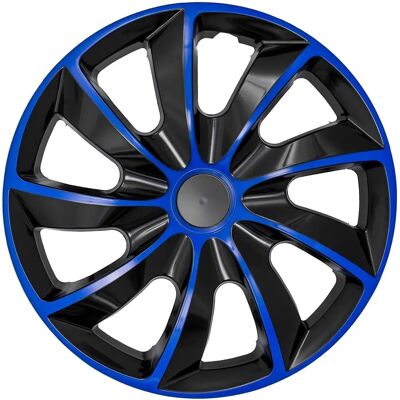 Capuchons de roue NRM Quad Bleu-Noir - 15' Accessoires auto - Publicité Capuchons de roue NRM Quad Bleu-Noir - 15' Accessoires auto - Publicité