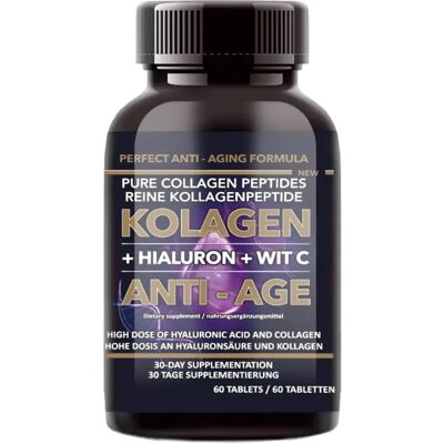 Intenson Kollagen Hyaluronsäure Vitamin C Anti-Age - Nahrungsergänzungsmittel Intenson Kollagen Hyaluronsäure Vitamin C Anti-Age - Nahrungsergänzungsmittel