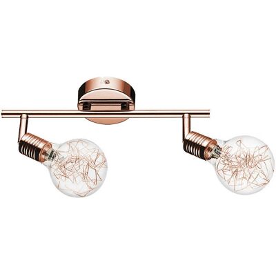 Homemania Kupfer Spotlight - Verstellbare Deckenleuchte - 7,5x2x7,5 cm Homemania Kupfer Spotlight - Verstellbare Deckenleuchte - 7,5x2x7,5 cm