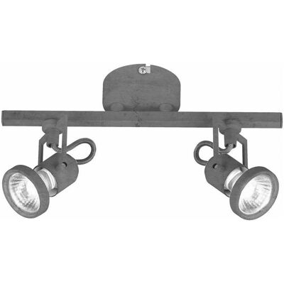 Homemania Beton-Spotlight - 120 x 8 x 14 cm - Zement - Spot Homemania Beton-Spotlight - 120 x 8 x 14 cm - Zement - Spot