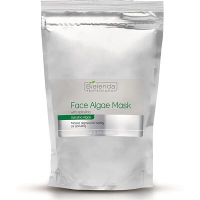 Bielenda Marque Masque facial aux algues et spiruline - 190 g - Publicité Bielenda Marque Masque facial aux algues et spiruline - 190 g - Publicité