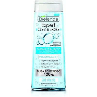Bielenda Marke Pro Micellar Wasser 400ml - Make-up Entferner & Feuchtigkeitsspender Bielenda Marke Pro Micellar Wasser 400ml - Make-up Entferner & Feuchtigkeitsspender
