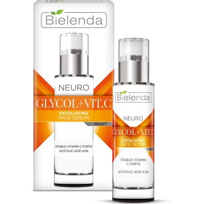 Siero Notturno Rigenerante Bielenda Neuro Glicol + Vit. C - Siero Viso Siero Notturno Rigenerante Bielenda Neuro Glicol + Vit. C - Siero Viso