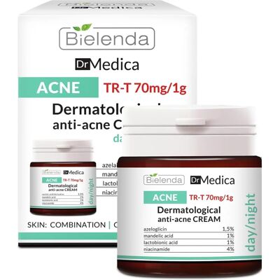 Bielenda Dr Medica Acne Face Cream - Oily Acne-Prone Skin - 50 ml Bielenda Dr Medica Acne Face Cream - Oily Acne-Prone Skin - 50 ml