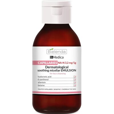Bielenda Dr Medica Capillaries Soothing Micellar Water - Skin Redness Relief Bielenda Dr Medica Capillaries Soothing Micellar Water - Skin Redness Relief