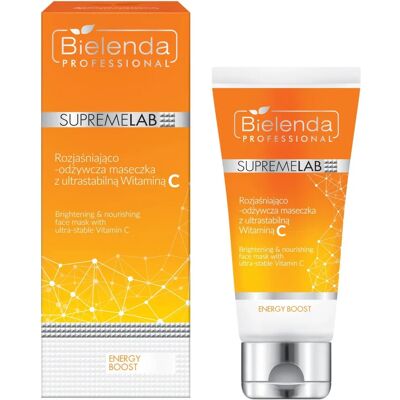 Bielenda Supremelab Energy Boost Face Mask - Brightening & Nourishing Bielenda Supremelab Energy Boost Face Mask - Brightening & Nourishing