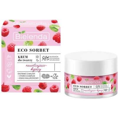 Bielenda Eco Sorbet Raspberry Moisturising Cream - Face Bielenda Eco Sorbet Raspberry Moisturising Cream - Face