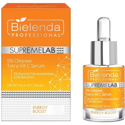 Bielenda Supremelab Energy Boost Face Serum - Vitamin C, Brightening, Hydrating Bielenda Supremelab Energy Boost Face Serum - Vitamin C, Brightening, Hydrating