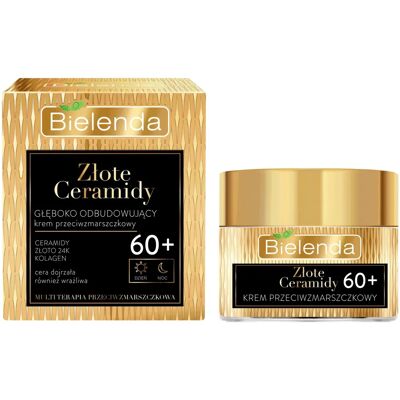Bielenda Goldene Ceramide 60+ Anti-Aging Creme - Feuchtigkeit & Jugend Bielenda Goldene Ceramide 60+ Anti-Aging Creme - Feuchtigkeit & Jugend