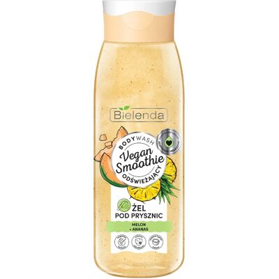 Gel de Duș Bielenda Vegan Smoothie Pepene & Ananas (400ml) Gel de Duș Bielenda Vegan Smoothie Pepene & Ananas (400ml)