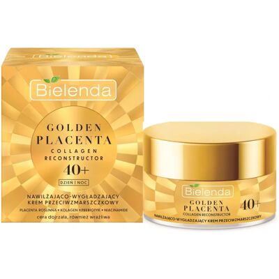 Bielenda Golden Placenta Collagen Reconstructor Moisturiser - Anti-Aging, 40+ - 50 ml Bielenda Golden Placenta Collagen Reconstructor Moisturiser - Anti-Aging, 40+ - 50 ml